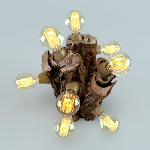 Wooden Lamp