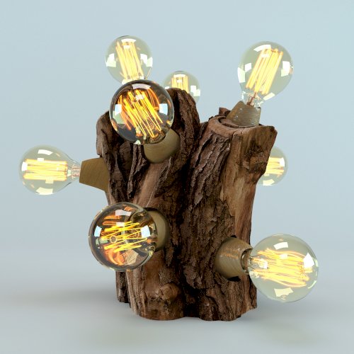 Wooden Lamp