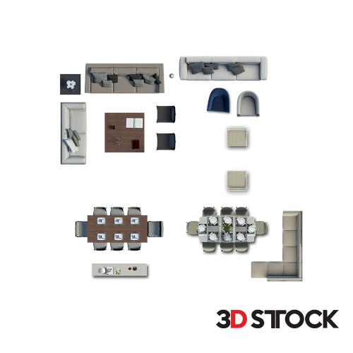 2d Livingroom Set_4 