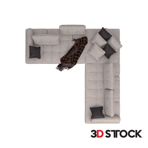 2d Sofa 7 