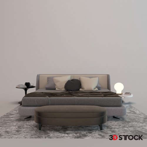 Minotti Bed